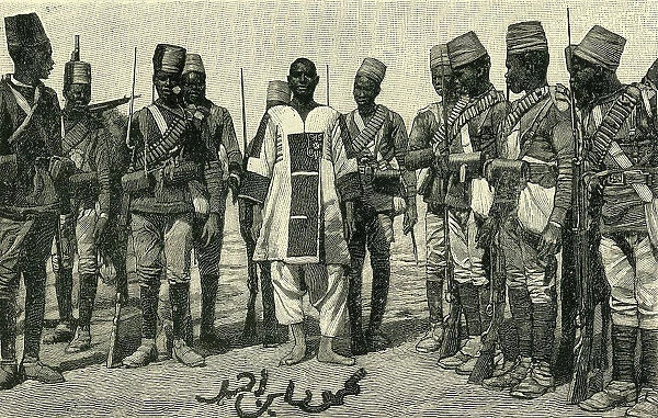 The Emir Mahmud Under Guard, 1898, (c1900). Creator: Unknown