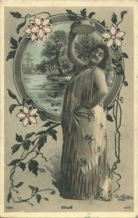 Framed Print : Emma Calve as Carmen. Artist: Photo studio Reutlinger, Paris Framed Print : Emma Calve as Carmen. Artist: Photo studio Reutlinger, Paris