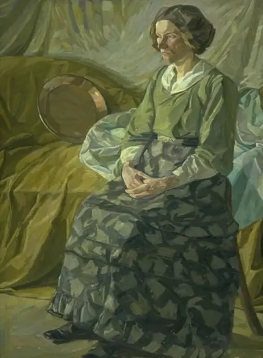 Framed Print : Emma Weie, the Artist's Sister;The Artist's Sister, 1909. Creator: Edvard Weie Framed Print : Emma Weie, the Artist's Sister;The Artist's Sister, 1909. Creator: Edvard Weie