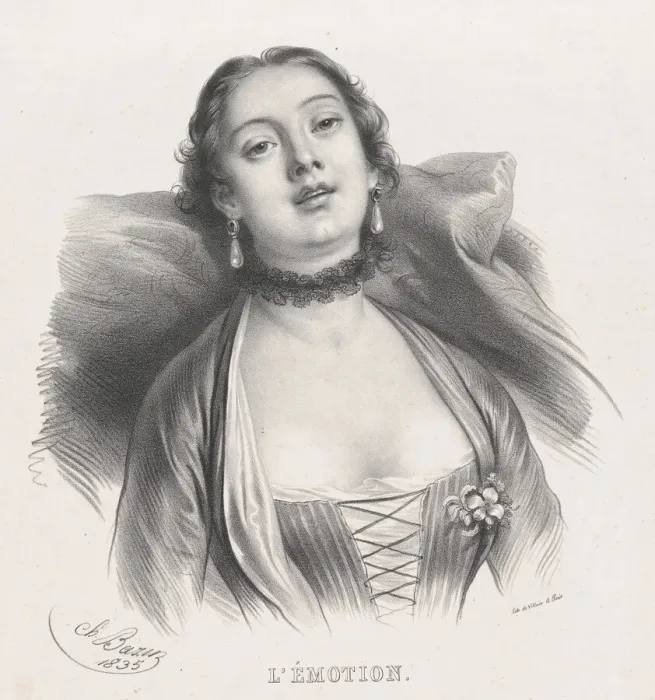 Framed Print : Emotion, 1853. Creator: Villain Framed Print : Emotion, 1853. Creator: Villain