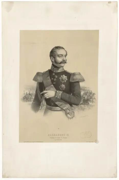 Framed Print : Emperor Alexander II (1818-1881), 1855 Framed Print : Emperor Alexander II (1818-1881), 1855