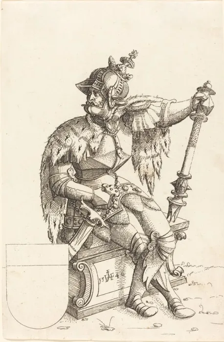 Framed Print : Emperor Charles V, 1546. Creator: Augustin Hirschvogel Framed Print : Emperor Charles V, 1546. Creator: Augustin Hirschvogel