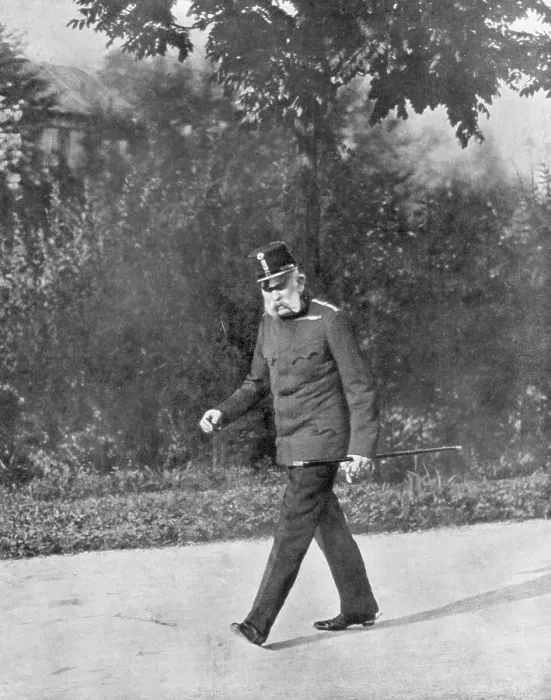 Framed Print : Emperor Franz Josef I of Austria, 23 July 1914. Artist: Hoeck Framed Print : Emperor Franz Josef I of Austria, 23 July 1914. Artist: Hoeck