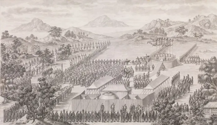 Framed Print : The Emperor Greeting The Triumphant Troops Outside of the Capital, 1772 Framed Print : The Emperor Greeting The Triumphant Troops Outside of the Capital, 1772