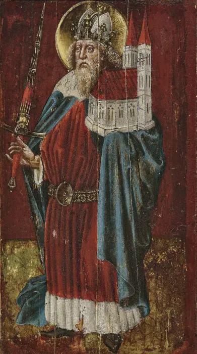 Framed Print : Emperor Henry II, Second Half of the 15th cen. Creator: South German master (16th century Framed Print : Emperor Henry II, Second Half of the 15th cen. Creator: South German master (16th century