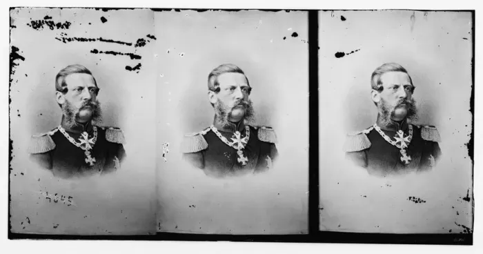Framed Print : Emperor Joseph of Austria, ca. 1860-1865. Creator: Unknown Framed Print : Emperor Joseph of Austria, ca. 1860-1865. Creator: Unknown