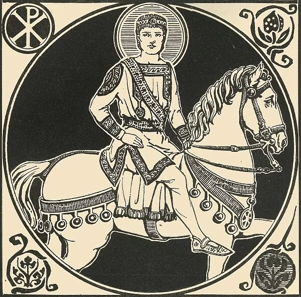 The Emperor Justinian, 1924. Creator: Herbert Norris