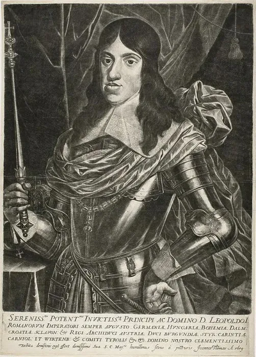 Framed Print : Emperor Leopold I, c. 1659. Creator: Jan Thomas Framed Print : Emperor Leopold I, c. 1659. Creator: Jan Thomas