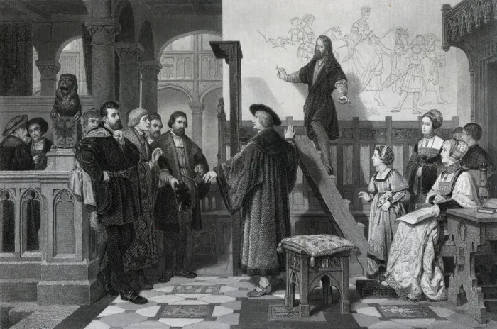 Framed Print : The Emperor Maximilian and Albrecht Durer, early 16th century, (19th century). Artist: Thomas Brown Framed Print : The Emperor Maximilian and Albrecht Durer, early 16th century, (19th century). Artist: Thomas Brown