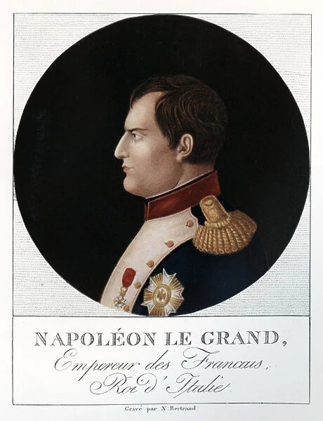 Emperor Napoleon Bonaparte, (1769-1821), 1912. Artist: N Bertrand