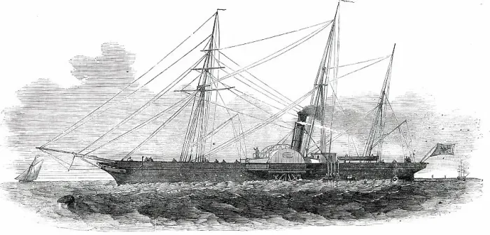 Framed Print : The Emperor of Russia's Steam-Yacht Peterhoff, 1850. Creator: Unknown. The Emperor of Russia's Steam-Yacht Peterhoff, 1850. Creator: Unknown Framed Print : The Emperor of Russia's Steam-Yacht Peterhoff, 1850. Creator: Unknown. The Emperor of Russia's Steam-Yacht Peterhoff, 1850. Creator: Unknown