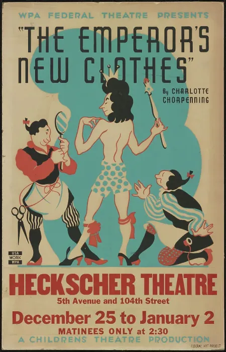 Framed Print : The Emperor's New Clothes, [193-]. Creator: Unknown