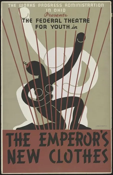 Framed Print : The Emperor's New Clothes, Cleveland, [193-]. Creator: Unknown