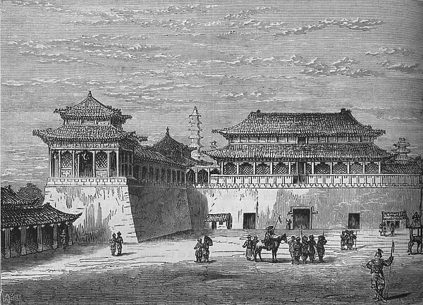 The Emperors Palace, Pekin, c1880