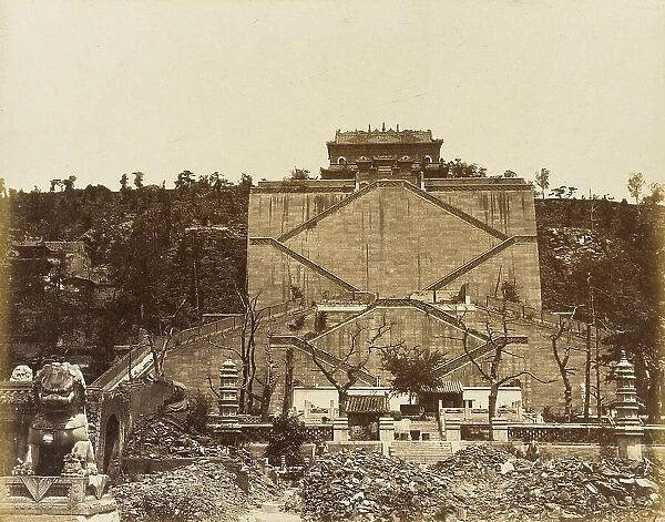 Emperor's Summer Palace, Peking, 1860. Creator: Felice Beato