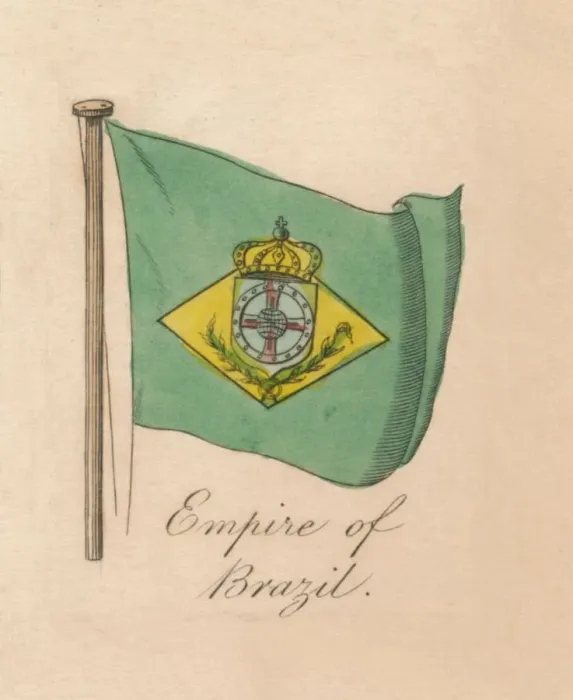 Framed Print : Empire of Brazil, 1838 Framed Print : Empire of Brazil, 1838