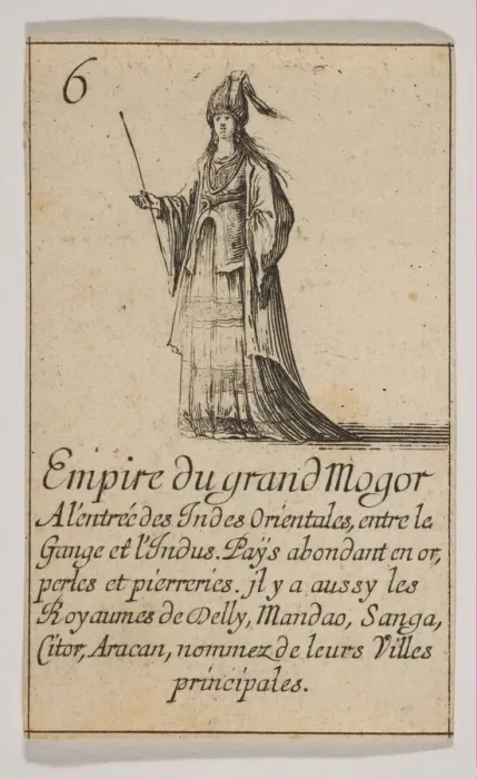 Framed Print : Empire du grand Mogor, 1644. Creator: Stefano della Bella Framed Print : Empire du grand Mogor, 1644. Creator: Stefano della Bella