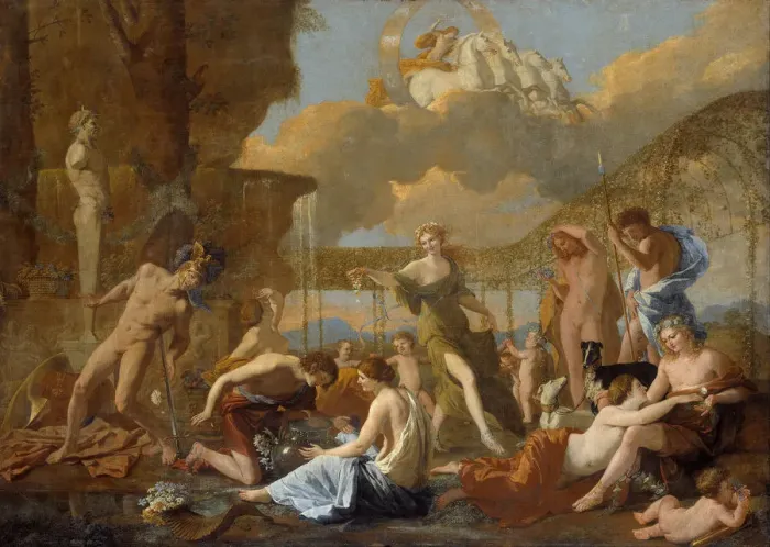 Framed Print : The Empire of Flora, 1631. Artist: Poussin, Nicolas (1594-1665) Framed Print : The Empire of Flora, 1631. Artist: Poussin, Nicolas (1594-1665)
