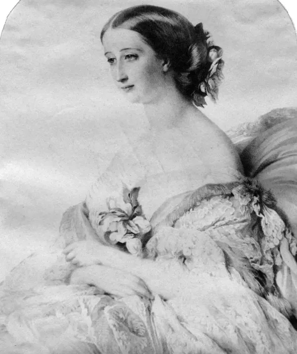 Framed Print : The Empress of the French Framed Print : The Empress of the French
