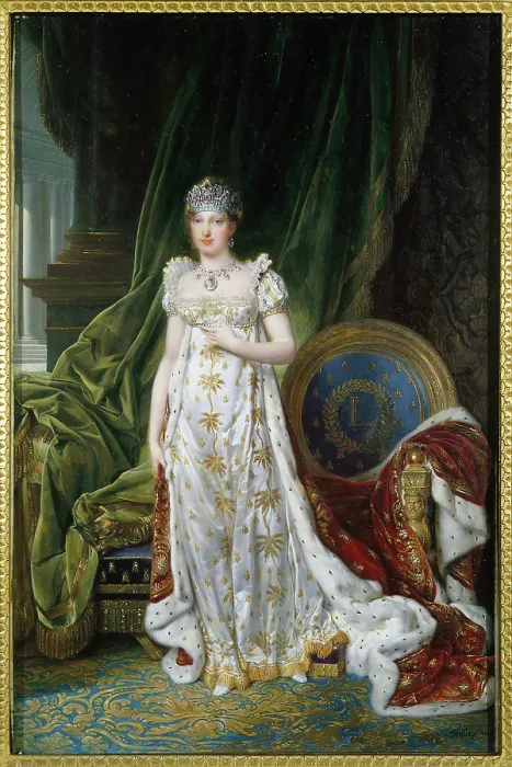 Framed Print : Empress Marie-Louise, 1810. Creator: Isabey, Jean-Baptiste (1767-1855) Framed Print : Empress Marie-Louise, 1810. Creator: Isabey, Jean-Baptiste (1767-1855)