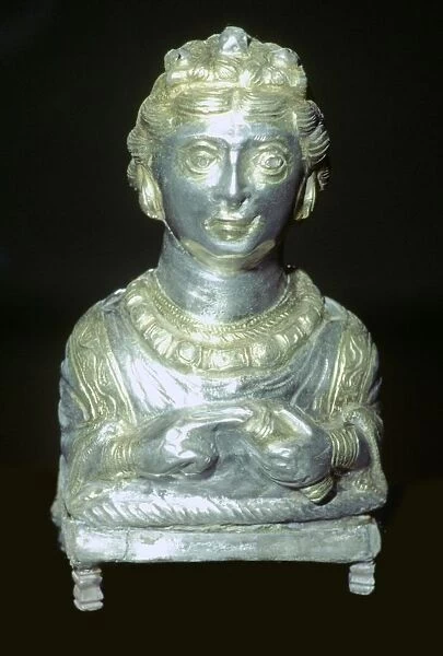 Empress pepper pot from the Hoxne hoard, Roman Britain, buried in the 5th century