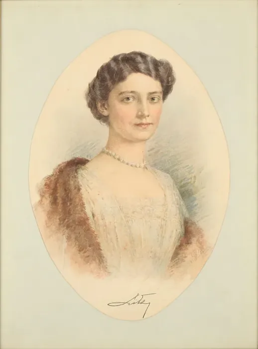 Framed Print : Empress Zita of Austria (1892-1989), Queen of Hungary, 1916. Creator: Pietzner; Carl (1853-1927) Framed Print : Empress Zita of Austria (1892-1989), Queen of Hungary, 1916. Creator: Pietzner; Carl (1853-1927)