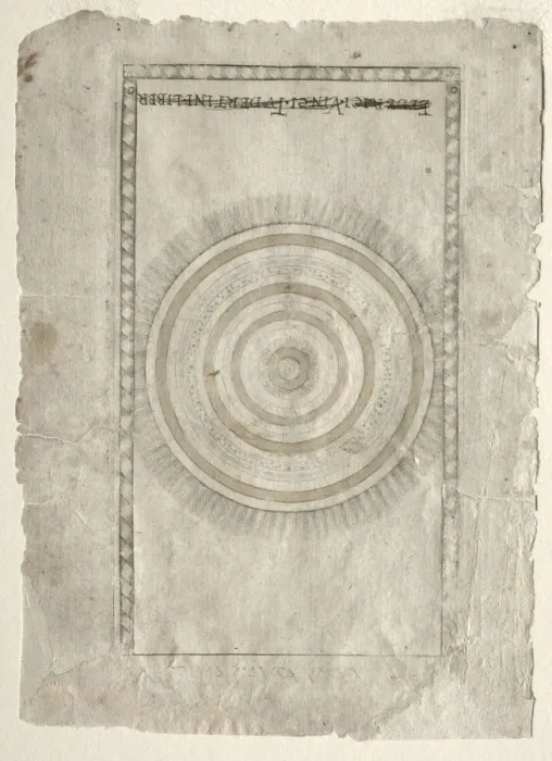 Framed Print : The Empyrean Sphere (from the Tarocchi, series A Framed Print : The Empyrean Sphere (from the Tarocchi, series A