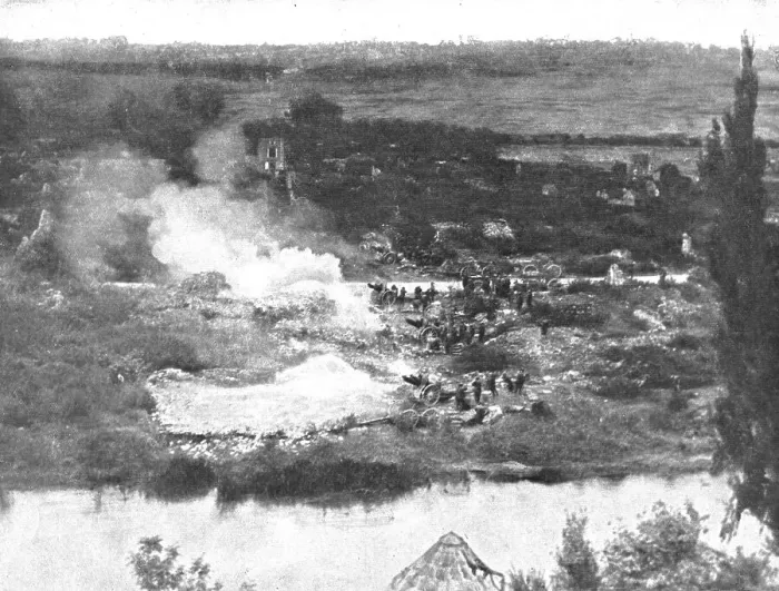 Framed Print : En Argonne; Sur les bords de l'Aire, affuent de droite du cours superieur de l'Aisne... 1918. Creator: Signal Corps ASF Framed Print : En Argonne; Sur les bords de l'Aire, affuent de droite du cours superieur de l'Aisne... 1918. Creator: Signal Corps ASF