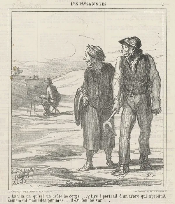 Framed Print : En v'la un qu'est un drole de corps... 19th century. Creator: Honore Daumier Framed Print : En v'la un qu'est un drole de corps... 19th century. Creator: Honore Daumier