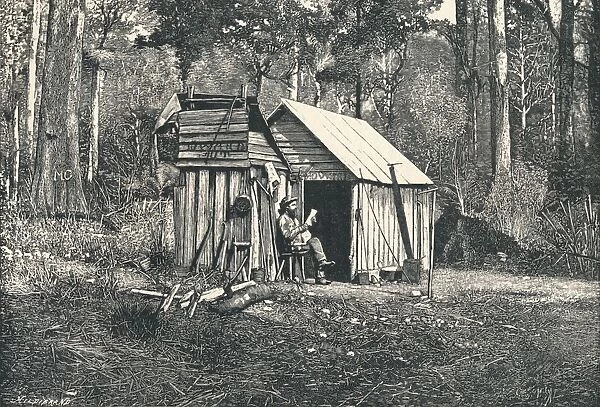 Encampment of Australian Squatters, 1896