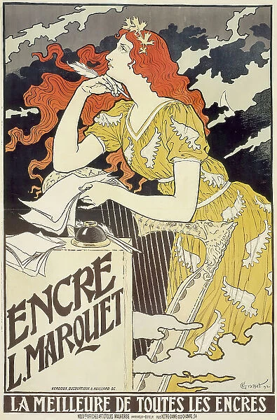Encre L. Marquet, 1892. Creator: Eugene Samuel Grasset