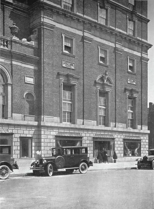 Framed Print : Detail of end bay, Hotel Statler, Buffalo, New York, 1923 Framed Print : Detail of end bay, Hotel Statler, Buffalo, New York, 1923