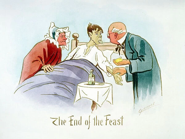 The End of the Feast, c1895. Artist: Martin Anderson