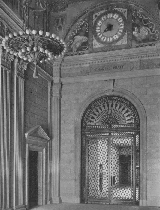 Framed Print : End of main entrance hall, Standard Oil Building, New York City, 1924 Framed Print : End of main entrance hall, Standard Oil Building, New York City, 1924