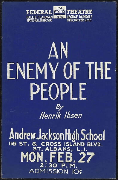 An Enemy of the People, [193-]. Creator: Unknown