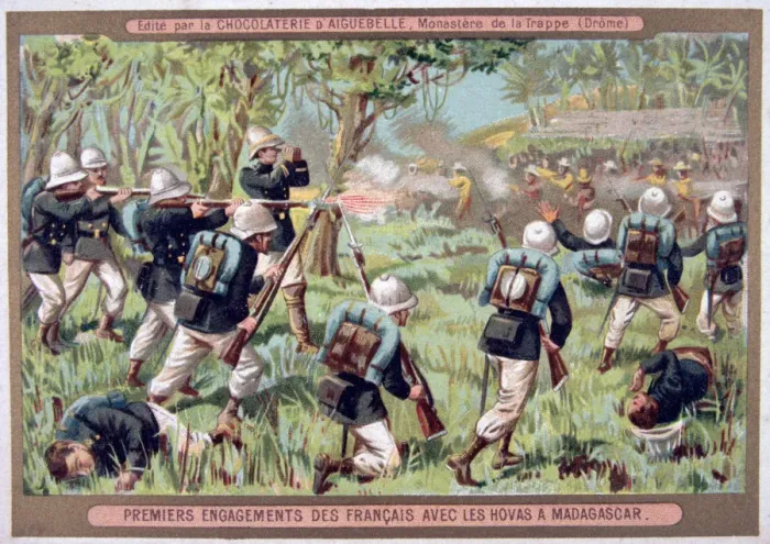 Framed Print : An Engagement against the Hovas of Madagascar, 1883-1896 Framed Print : An Engagement against the Hovas of Madagascar, 1883-1896