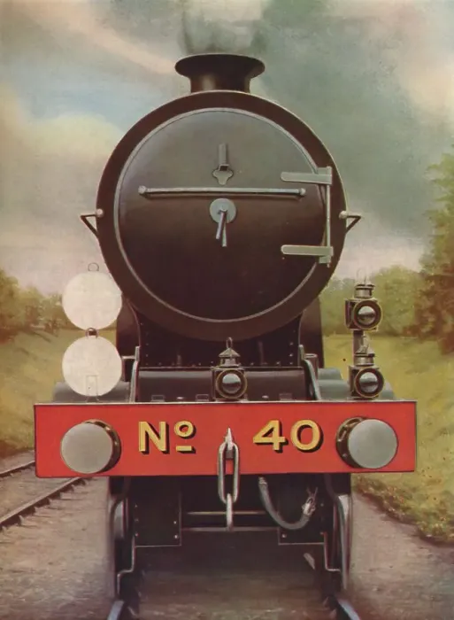 Framed Print : Engine Headlamps and Discs on the Southern Railway, 1926 Framed Print : Engine Headlamps and Discs on the Southern Railway, 1926