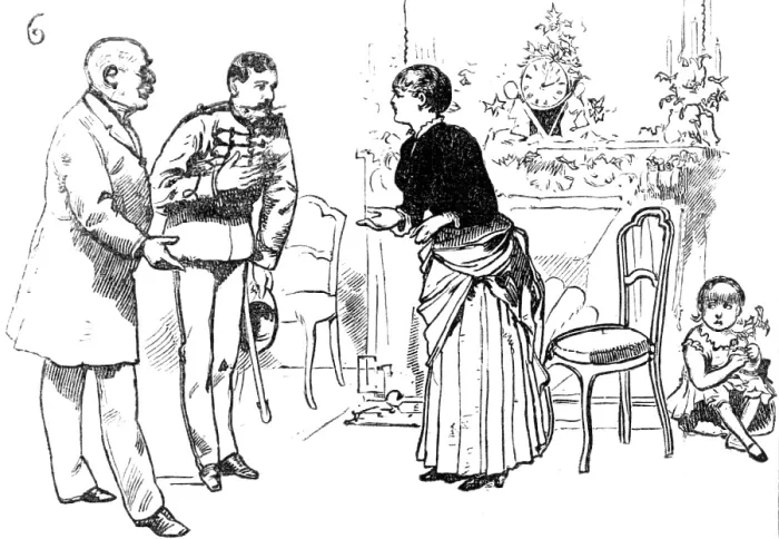 Framed Print : An English Christmas in Paris, drawn by A. Forestier, 1883. Creator: Unknown Framed Print : An English Christmas in Paris, drawn by A. Forestier, 1883. Creator: Unknown