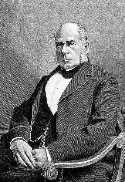English engineer and inventor Sir Henry Bessemer (1813-1898). Artist: Anonymous