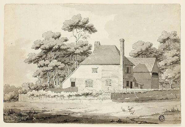 English Farmhouse, n.d. Creator: Samuel Hieronymus Grimm