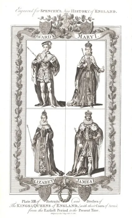 Framed Print : English Kings and Queens with coats of Arms. Published by Alex Hogg February 15th 1794 Artist: Alex Hogg Framed Print : English Kings and Queens with coats of Arms. Published by Alex Hogg February 15th 1794 Artist: Alex Hogg