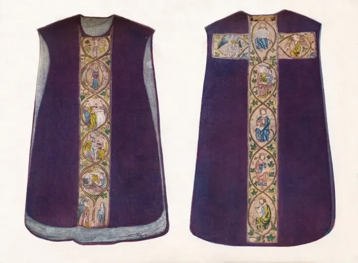 Framed Print : English Work Chasuble circa 1300, 1912 Framed Print : English Work Chasuble circa 1300, 1912