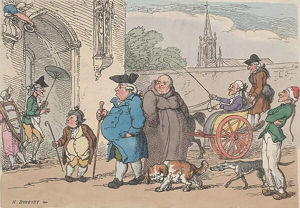 Englishman at Paris, 1807 (?)., 1807 (?). Creator: Thomas Rowlandson