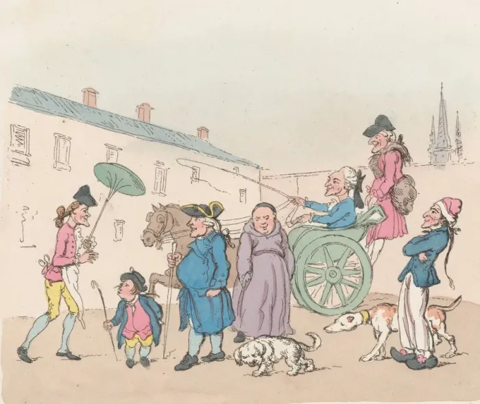 Framed Print : Englishman at Paris, May 1, 1803. May 1, 1803. Creator: Thomas Rowlandson Framed Print : Englishman at Paris, May 1, 1803. May 1, 1803. Creator: Thomas Rowlandson