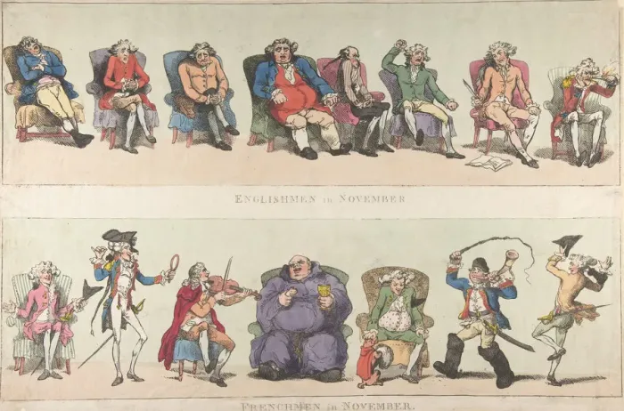 Framed Print : Englishmen in November, Frenchmen in November, November 25, 1788. November 25, 1788 Framed Print : Englishmen in November, Frenchmen in November, November 25, 1788. November 25, 1788