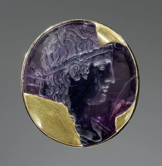 Framed Print : Engraved Gem with Apollo, 30-20 B.C. Creator: Solon Framed Print : Engraved Gem with Apollo, 30-20 B.C. Creator: Solon