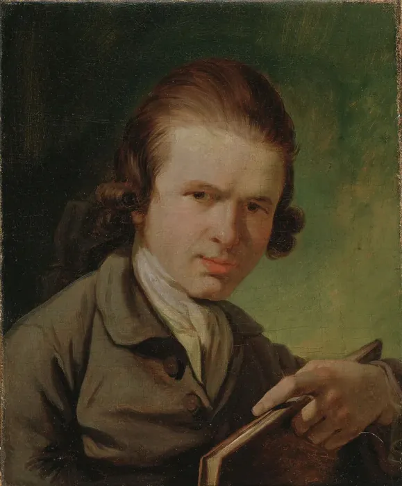 Framed Print : Engraver J.F. Clemens, 1775-1779. Creator: Jens Juel Framed Print : Engraver J.F. Clemens, 1775-1779. Creator: Jens Juel