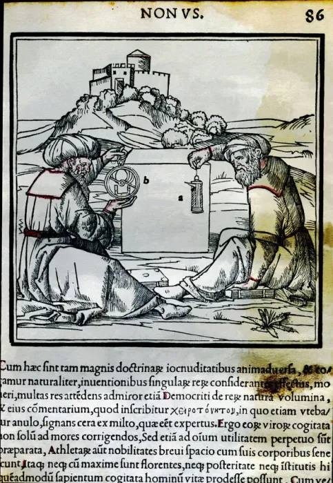 Framed Print : Engraving from De Arquitectura, Venice edition of 1511, from the work of Vitruvius Framed Print : Engraving from De Arquitectura, Venice edition of 1511, from the work of Vitruvius