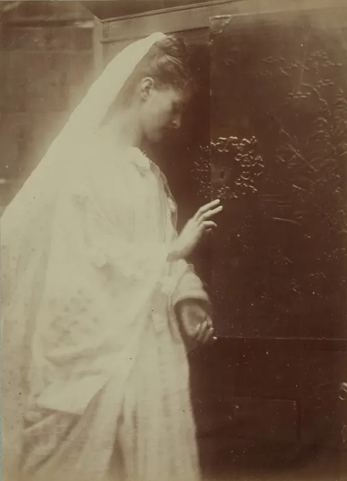 Framed Print : Enid, 1874. Creator: Julia Margaret Cameron Framed Print : Enid, 1874. Creator: Julia Margaret Cameron
