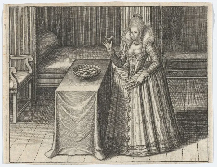 Framed Print : Enigmes Joyeuses pour les Bons Esprits, Plate 3, ca. 1615. Creators: Jan van Haelbeeck, Jean le Clerc Framed Print : Enigmes Joyeuses pour les Bons Esprits, Plate 3, ca. 1615. Creators: Jan van Haelbeeck, Jean le Clerc